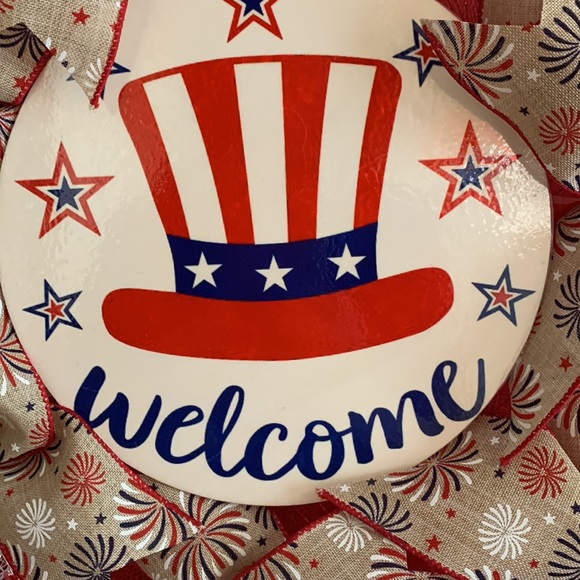 Patriotic wreath - Picture 2 of 3